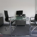Glass Executive Office Desk