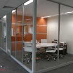 50mm Demountable Office Partition Glass Walls