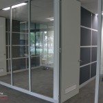 44mm Demountable Glass Partitions