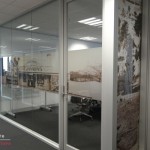 100mm System Floor to Ceiling Glass Partition Walls