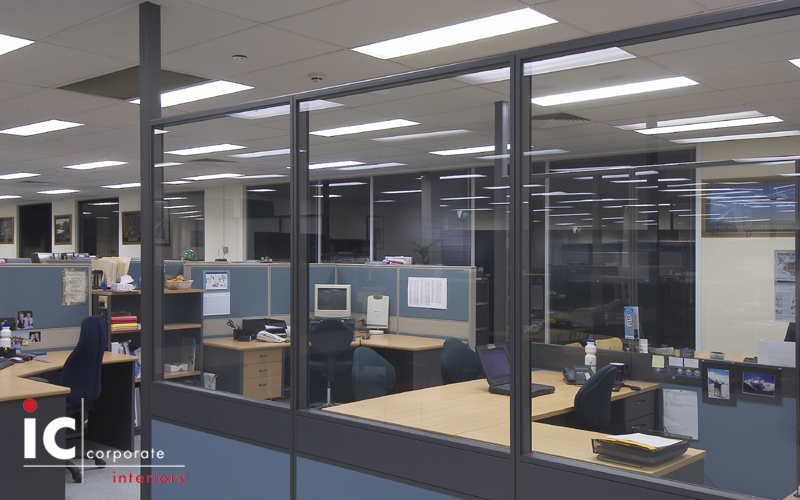 70mm Partition Wall Screens with Glass