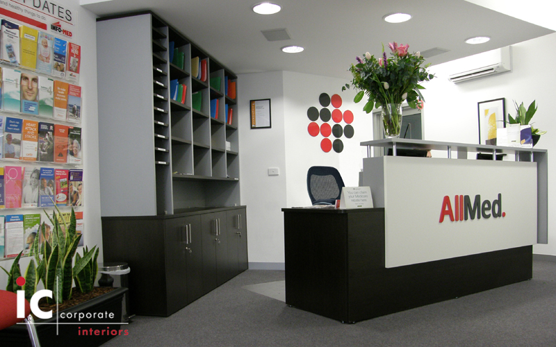 AllMed Reception Desk