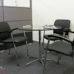 Round Glass Sache Table Round Glass Sache Table