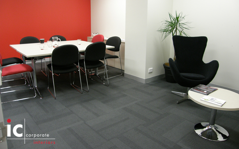 Tea Room with casual break out area Tea Room with casual break out area