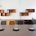 Custom Made Boardroom Table with Storage