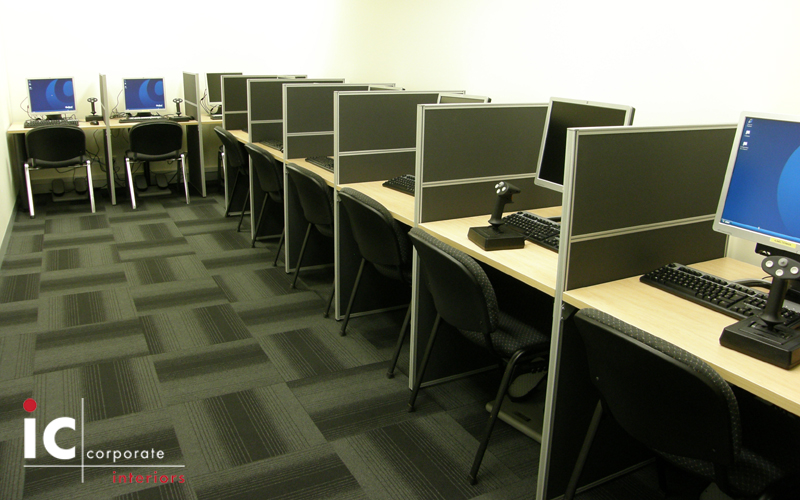 Computer Training Room Cubicles