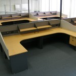 Open Plan Workstations for 20 People