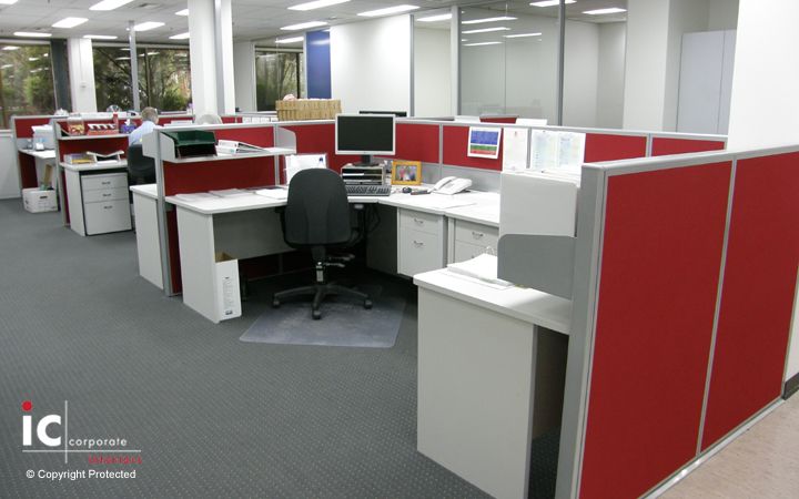 Workstations and Partition Screens Ground Floor