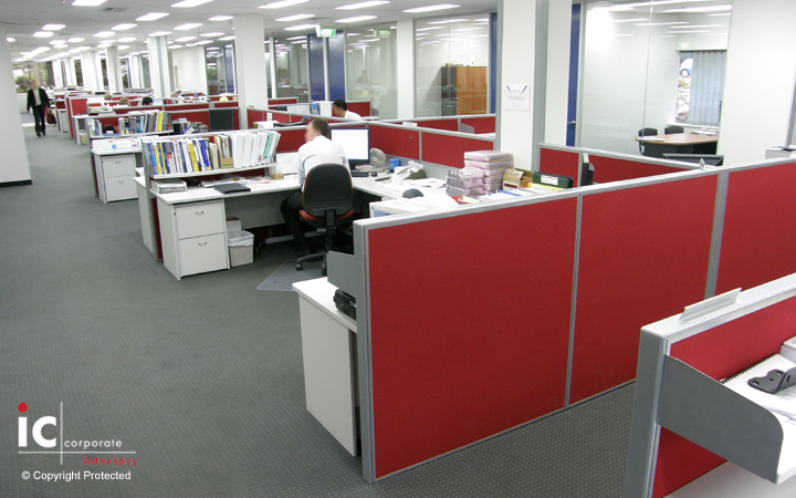 Open Plan Workstations and Partitions Engineering Department