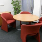 Meeting Room with 1200 Dia Table