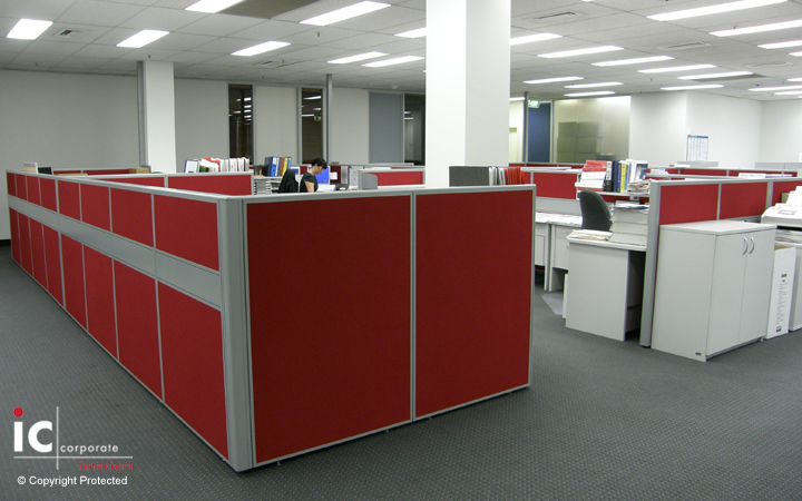 Workstation Partition Screens 70mm System