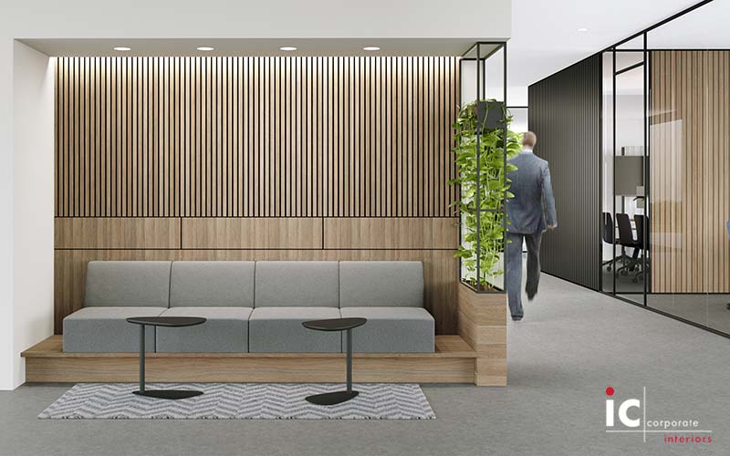 Timber Belt Wall Panel, custom made to suit.