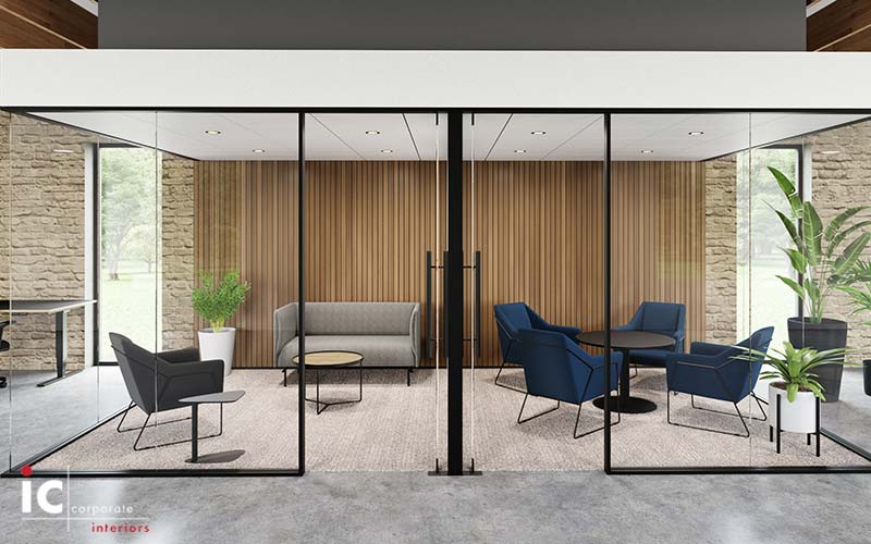 Timber slat wall panel. Many colour choices.